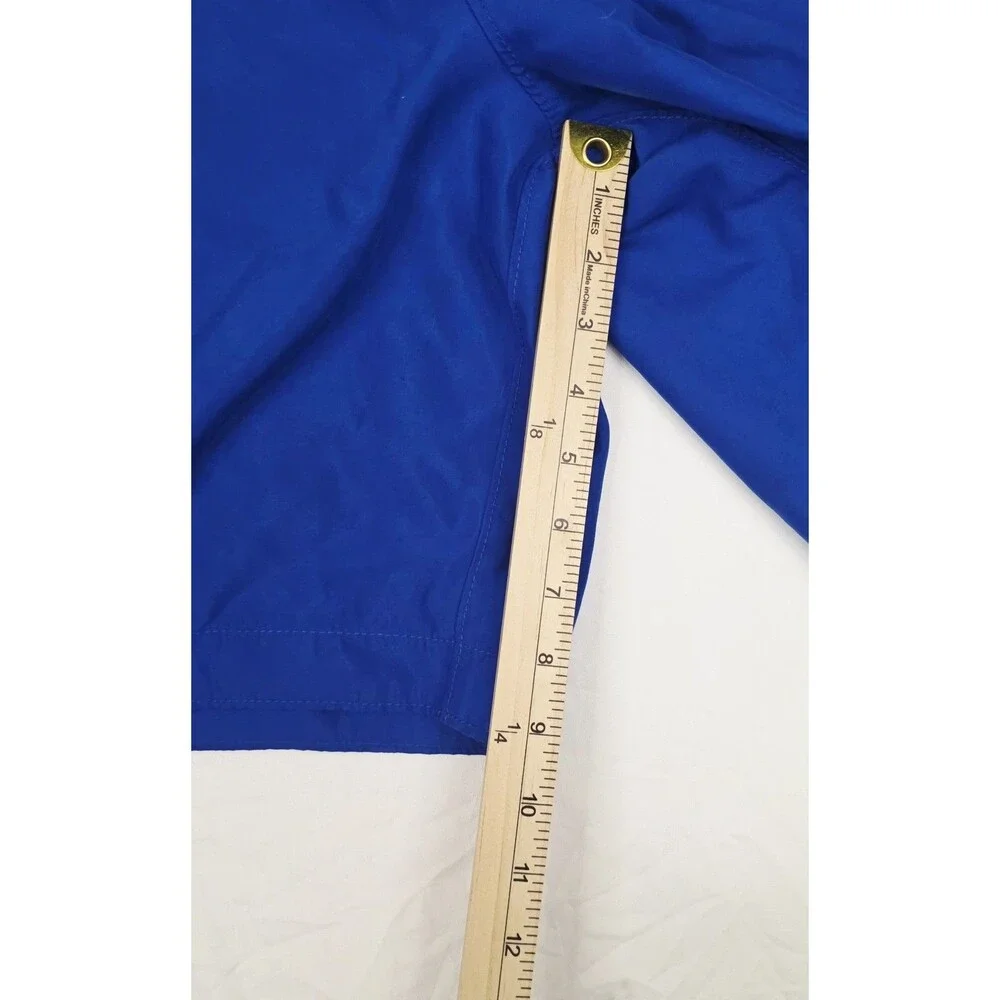 Abercrombie Fitch Shorts Men XL Blue Beach Board Swim Volley Moose Drawstring